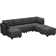Jinnah 7 - Piece Upholstered Sectional