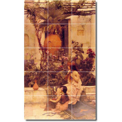 Carreau de céramique décorative 36 po x 60 po 12 po x 12 po
