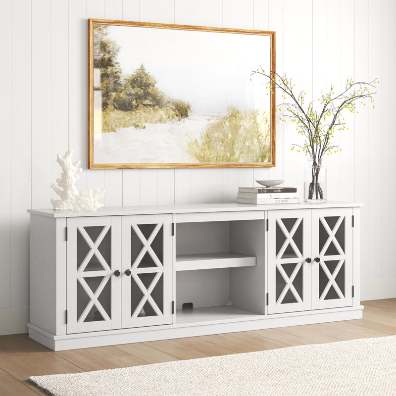 Alani TV Stand with Farmhouse Doors