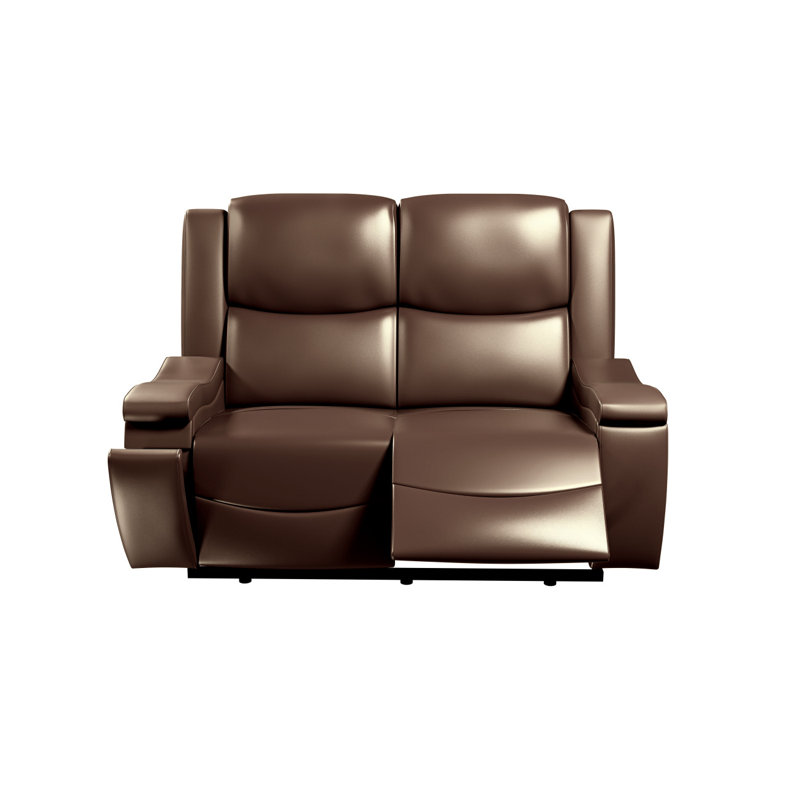 Canapé inclinable en cuir de polyuréthane inclinable, Chameau