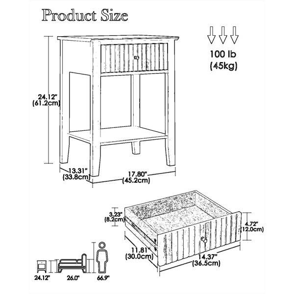 Dimensions du produit