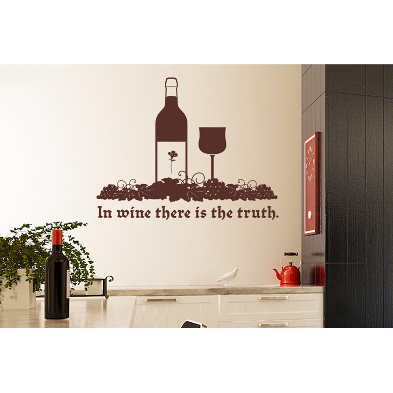 Food & Beverage Wall Decal, Medium, Brown