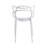 Plastic Dining CHAIR 4PCS white