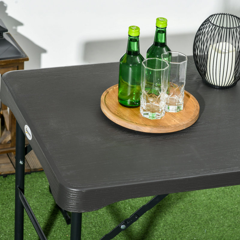 4 - Person Metal Patio Dining Set with Rectangular Table