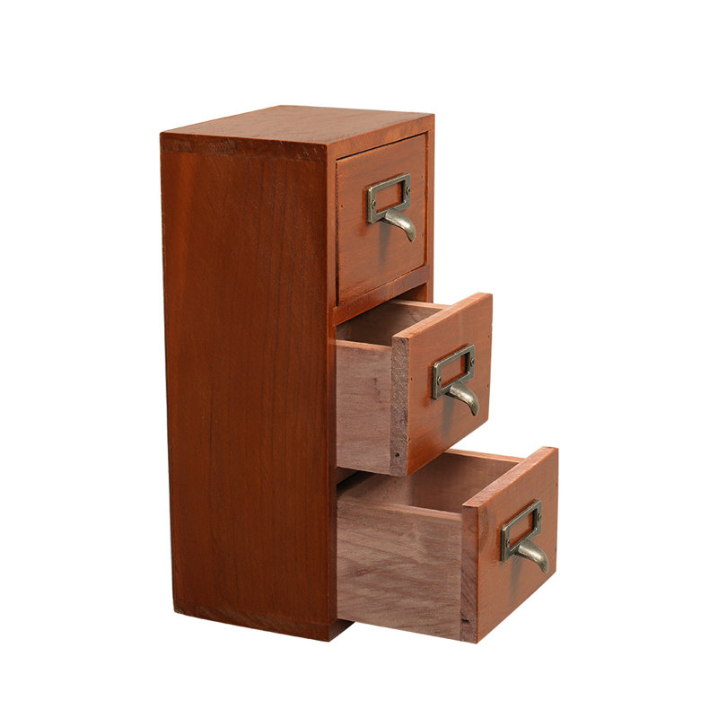 Solid Wood Desk Organizer