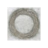 Outward Wood Glitter Print by Beverly Fuller
