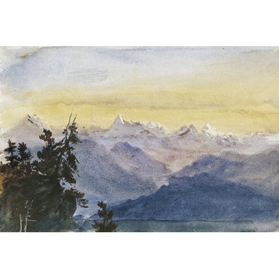 Aatikah " Sargent Mountainous Landscapes II " by John Singer Sargent