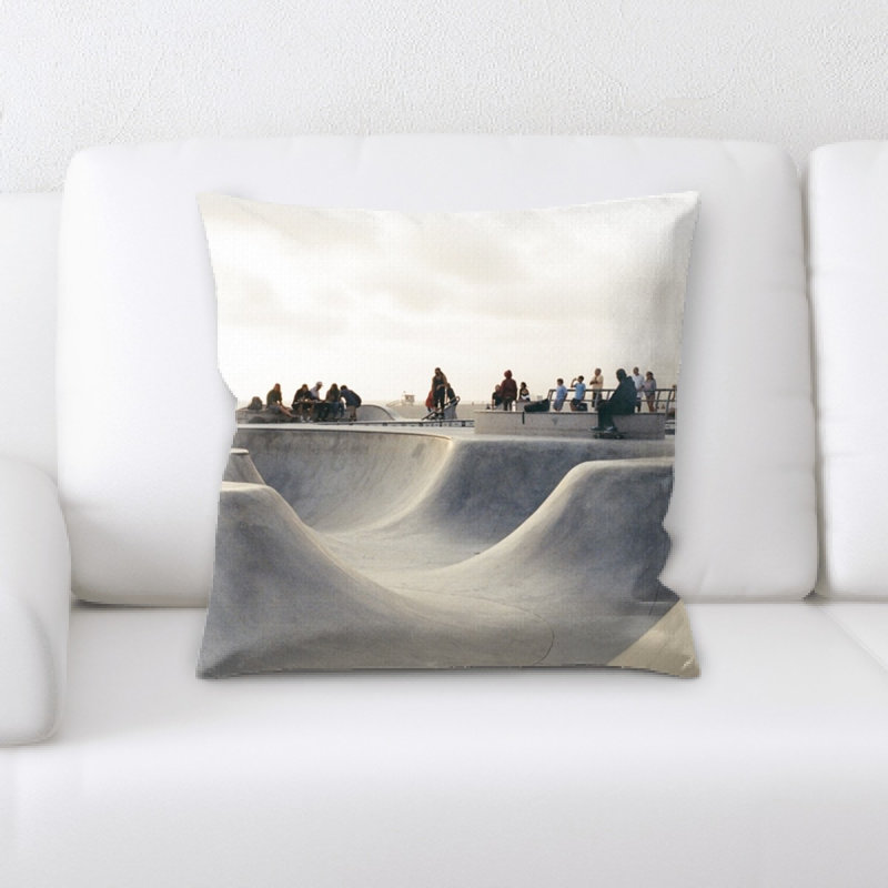 Lawson Microsuede Reversible Throw Pillow
