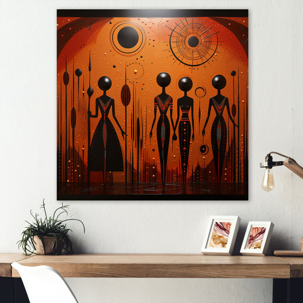 Millwood Pines African Tribal Rhythms XV On Metal Print - Wayfair Canada