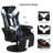 Inbox Zero Reclining Ergonomic Swiveling PC & Racing Game Chair with Footrest-1236803982