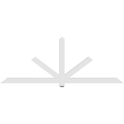 Kennewick Architectural Grade PVC Gable Bracket