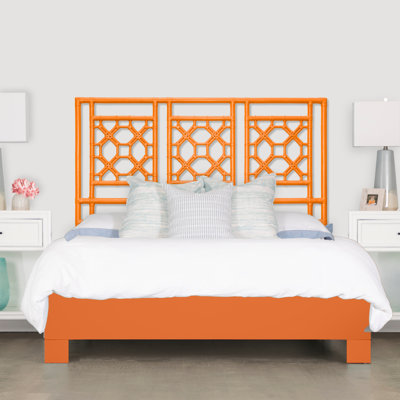 Rattan Open-Frame Headboard