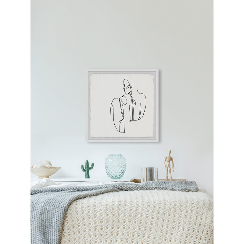 On The Floor - Single Picture Frame Print, 81cm H x 81cm W x 3.81cm D