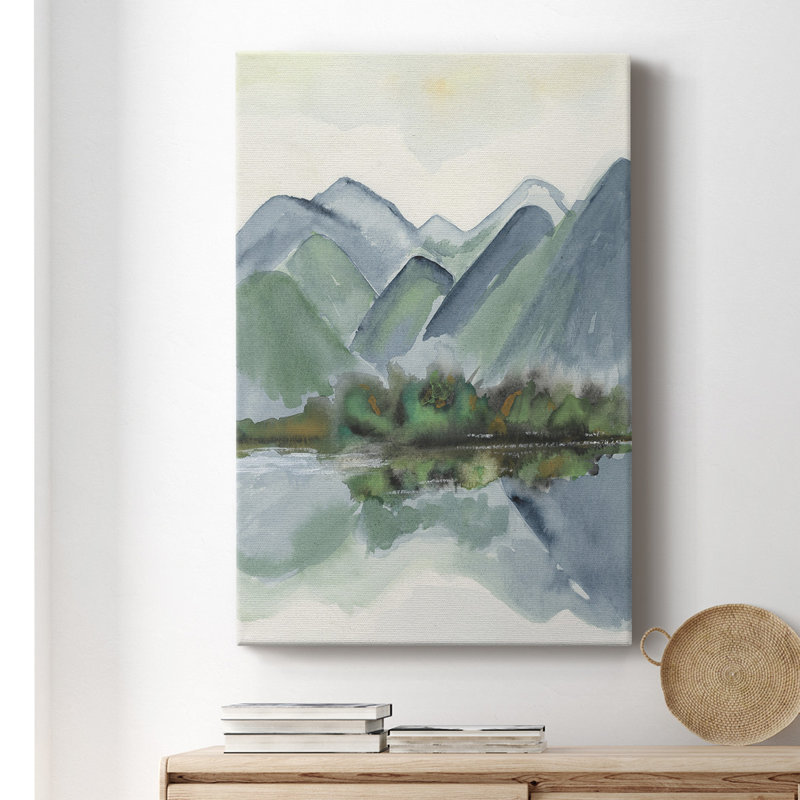 «Be Clear to Reflect I», impression sur toile tendue, L 12 po x H 18 po