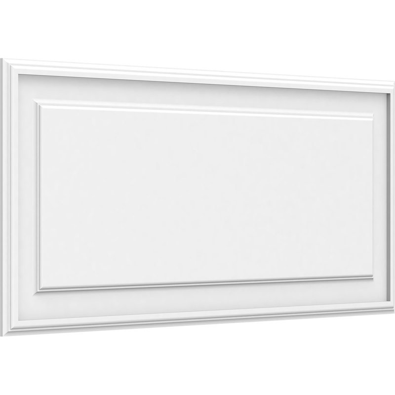 Legacy Raised Decorative Wall Panel, 18"H x 40"W x 0.63"D