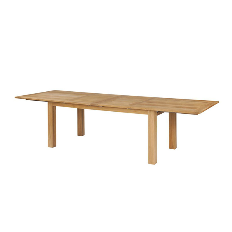 Hyannis Outdoor Teak Dining Table, 39.5" W x 118" L x 30" H