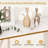 Narrow Console Table 2-tier Entryway Table With Storage 2 Support Bars Sofa Table White