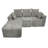 Corner combination sofa-1070448361