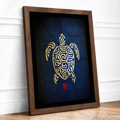 Ornamental Sea Turtle Japandi - Print
