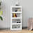 Book Cabinet Room Divider Display Book Rack Bookshelf Engineered Wood