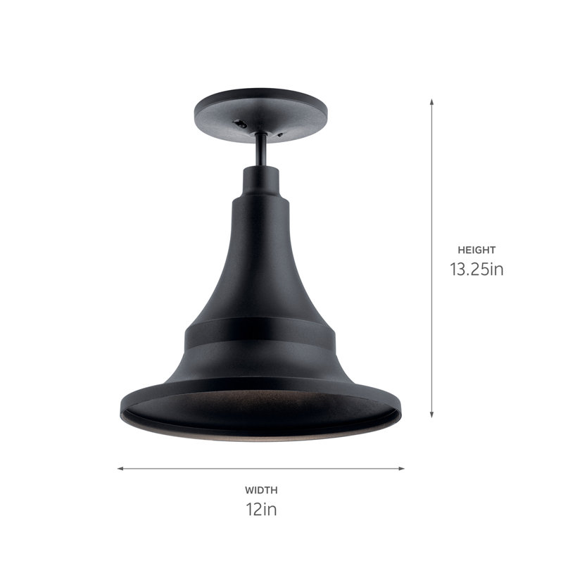 Gobin Outdoor Pendant, 56.75" H x 16" W x 16" D