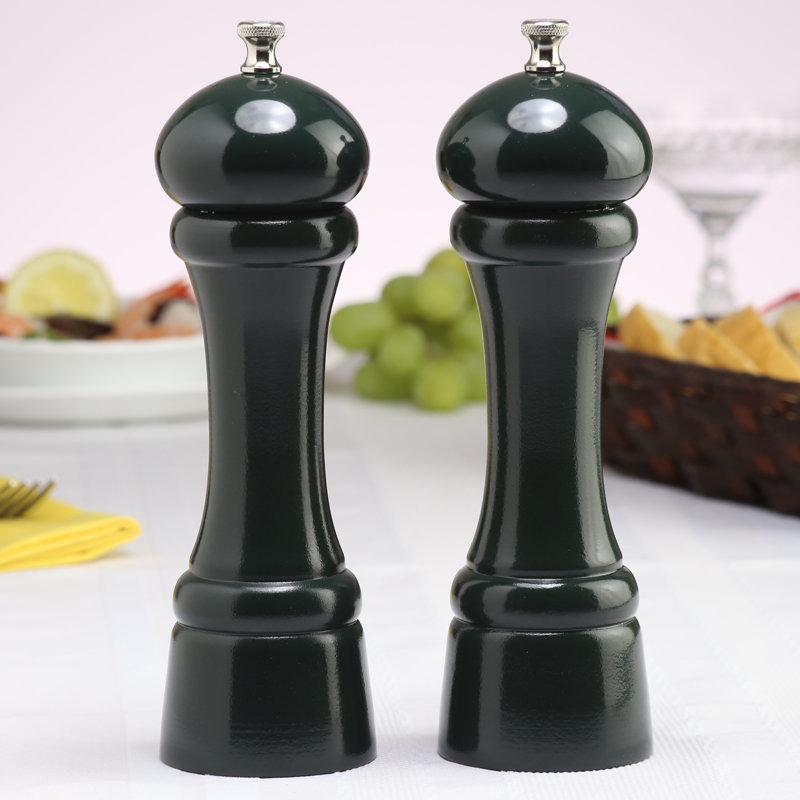 Ensemble moulin à poivre et sel Windsor de Chef Chef, Vert forêt