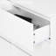 Commode blanche à 9 tiroirs pour la chambre à coucher, commode large moderne sans poignées, commode de rangement en bois pour le salon, couloir, entrée-1090795377