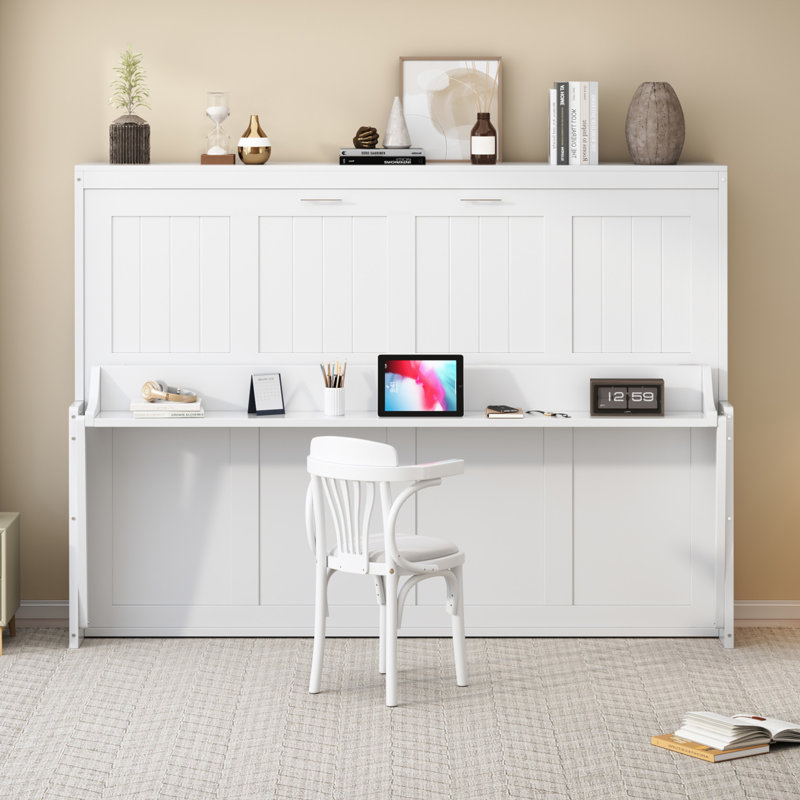 Armoire-lit Mihoko Murphy, Grand lit, Marine