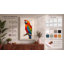 Scarlet Macaw Study Botanical - Wrapped Canvas-374762561-374762566