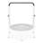 JumpSport 39 Inch Exercise Handle Bar for Fitness Arched Leg Trampolines, White