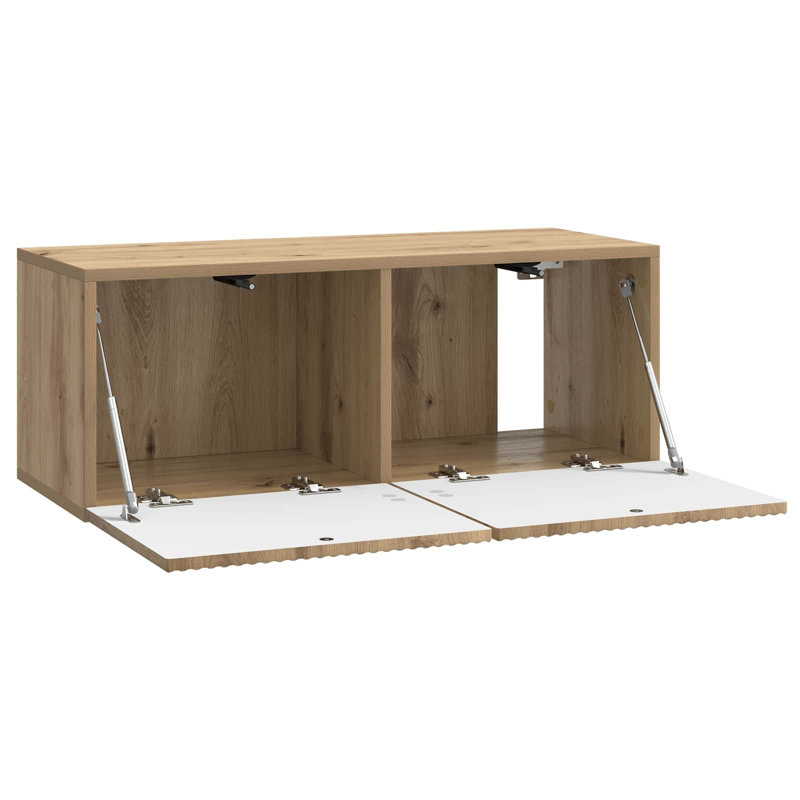 TV Stand, 30cm H x 78.5cm L x 31cm W, Artisan Oak