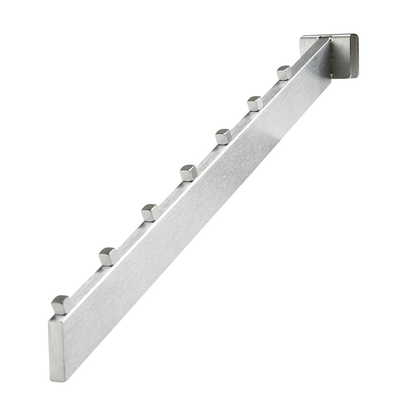 Metal Pegboard Faceout, Satin Chrome