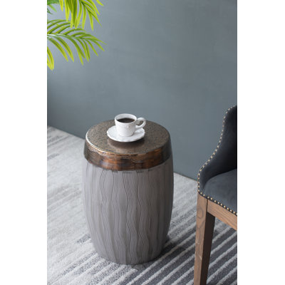 Ceramic Accent Stool