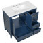 Meuble-lavabo 36 po avec lavabo et porte à fermeture douce-1764233674