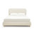 Soft Cream Style Boucle Cloud Bed-5161066-7572741