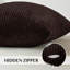 Striped Crushed Velvet Cushion Cover (Set Of 2) -1848628405