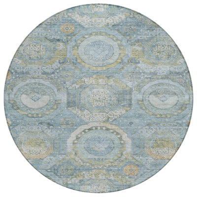 Tapis rond 8 po