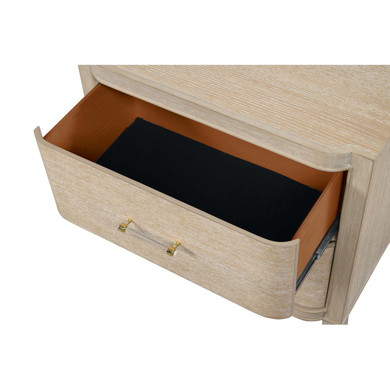 Table de chevet transitionnelle 1pc