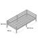 Julia Solid Wood UK Single - DE 90 X 190 Cm-30562856