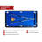 RACK Vega 6-Foot Folding Billiard/Pool Table (Blue)