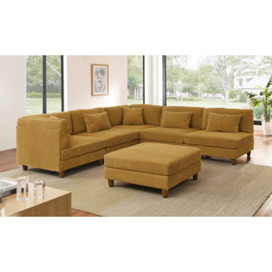 Calese 6 - Piece Upholstered Sectional(incomplete, corner only )