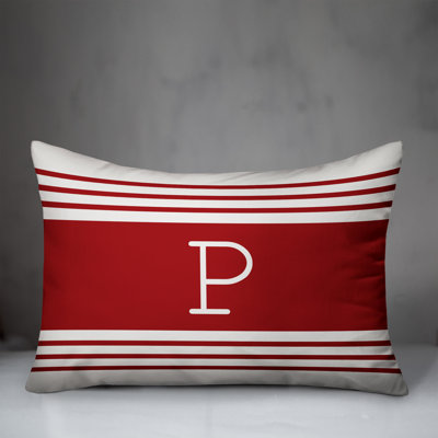  Monogram Lumbar Pillow