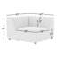 Chaise d'appoint rembourrée Bowry-124072707
