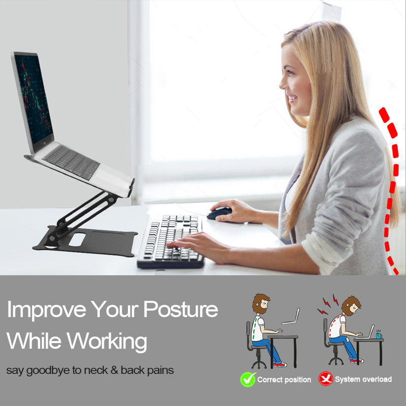 Fuleadture Multi-Screen Desktop Mount, Black