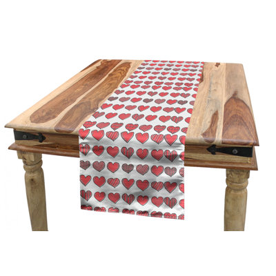 Chemin de table i love you