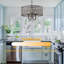 Lustre tambour en cristal 4 lumières Icenhour