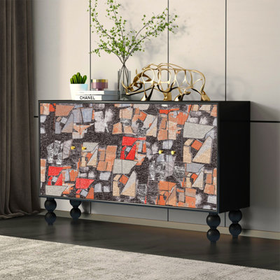 Retro French entrance cabinet