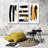 Three Panel Abstract Multi Piece Canvas Print-93024361