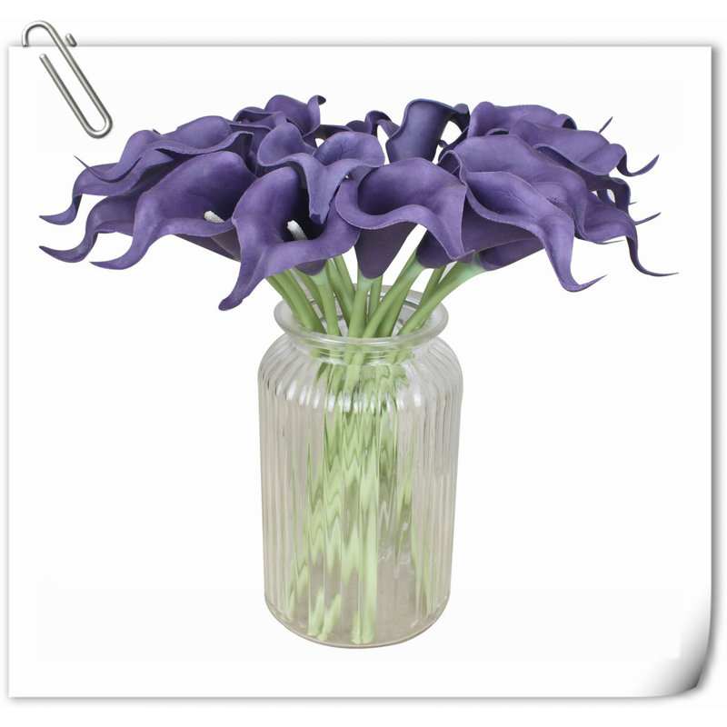 20 pièces de fleurs de lys Calla, Mauve