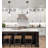 Massaoud 1 - Light Black/Gold Dome Pendant